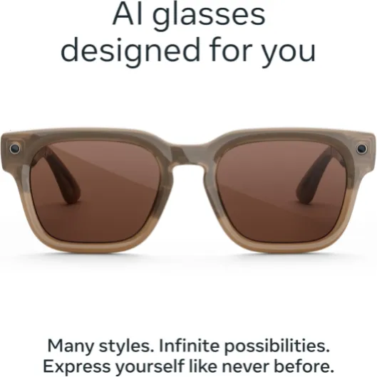 Glasses, Fury AI Glasses, Sandstone, Dark Amber Lenses One Size Sandstone/Dark Amber Lenses