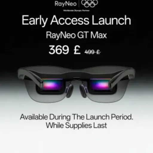 RayNeo GT Max AR/XR Glasses Review: a big virtual screen that’s great for movies but not flawless