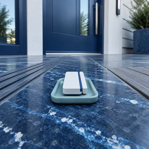 Z‑Wave door sensors as quiet luxury guardians for smart entrances