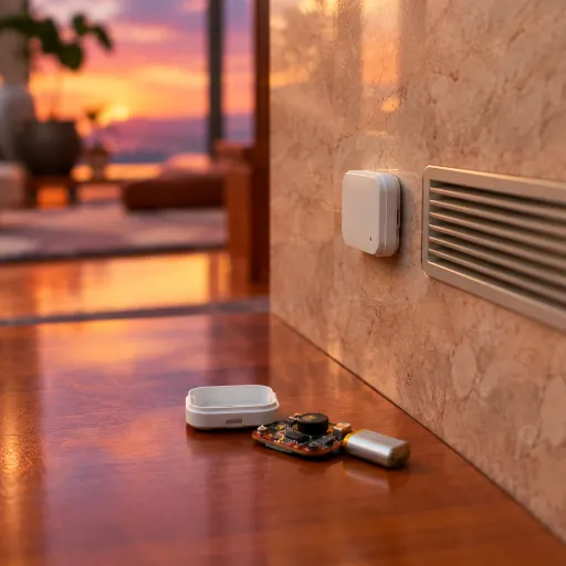 How a Zigbee temperature sensor refines climate control in luxury smart homes