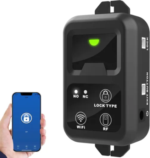 2.4Ghz WiFi Wireless Remote Control Switch for Door Access Control System Electric Lock with Smartphone app Access