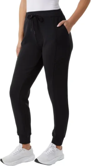Heat Women's Active Tech Jogger Pant with Pockets X-Large Black