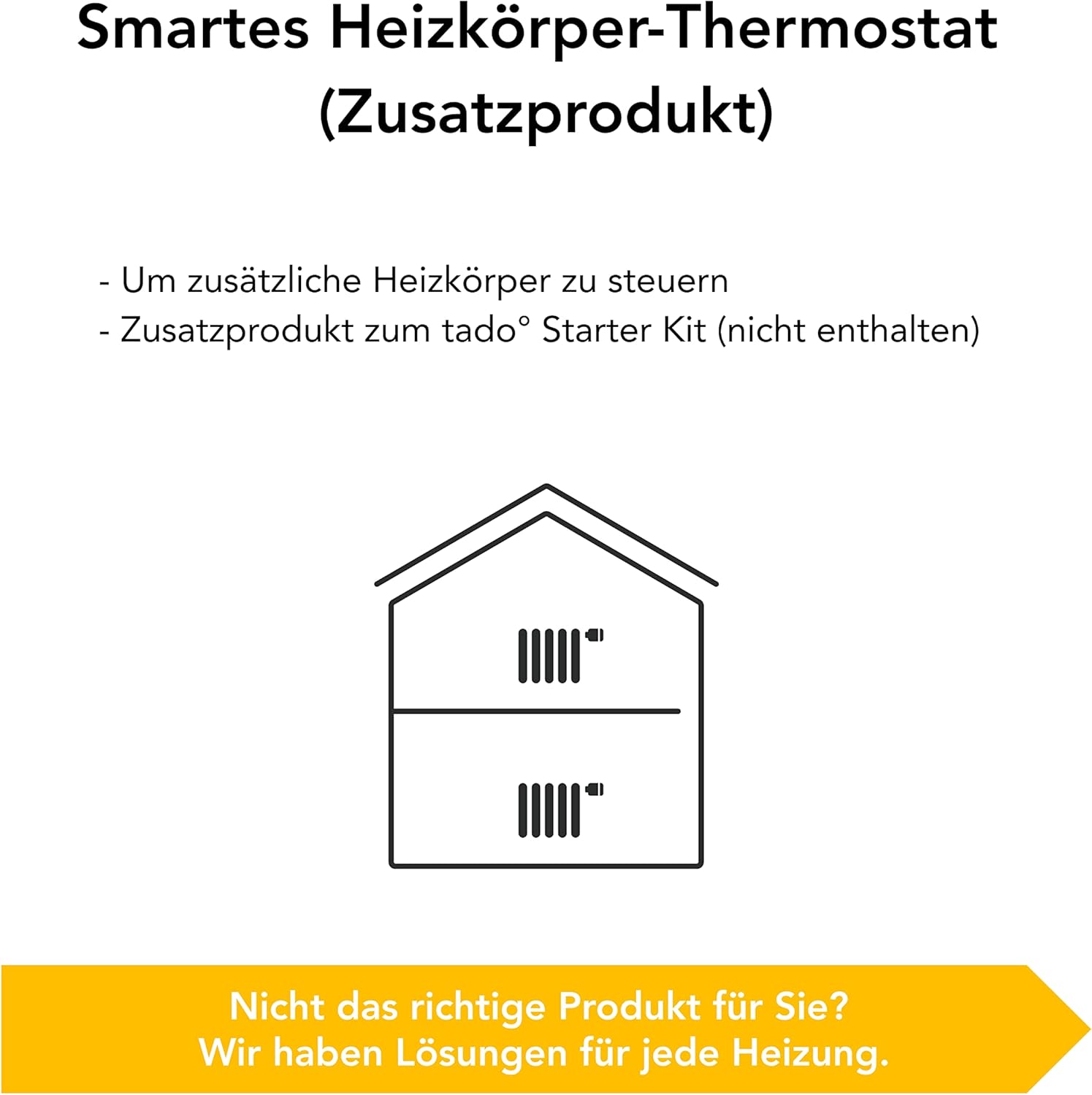 ° Smart Radiator Thermostat 3-Pack - Wifi Add-on thermostat for digital Multi-Room Control - easy installation - save heating costs - works with Alexa, Siri & Google Assistant V3+ 3x Radiator Thermostat Add-on