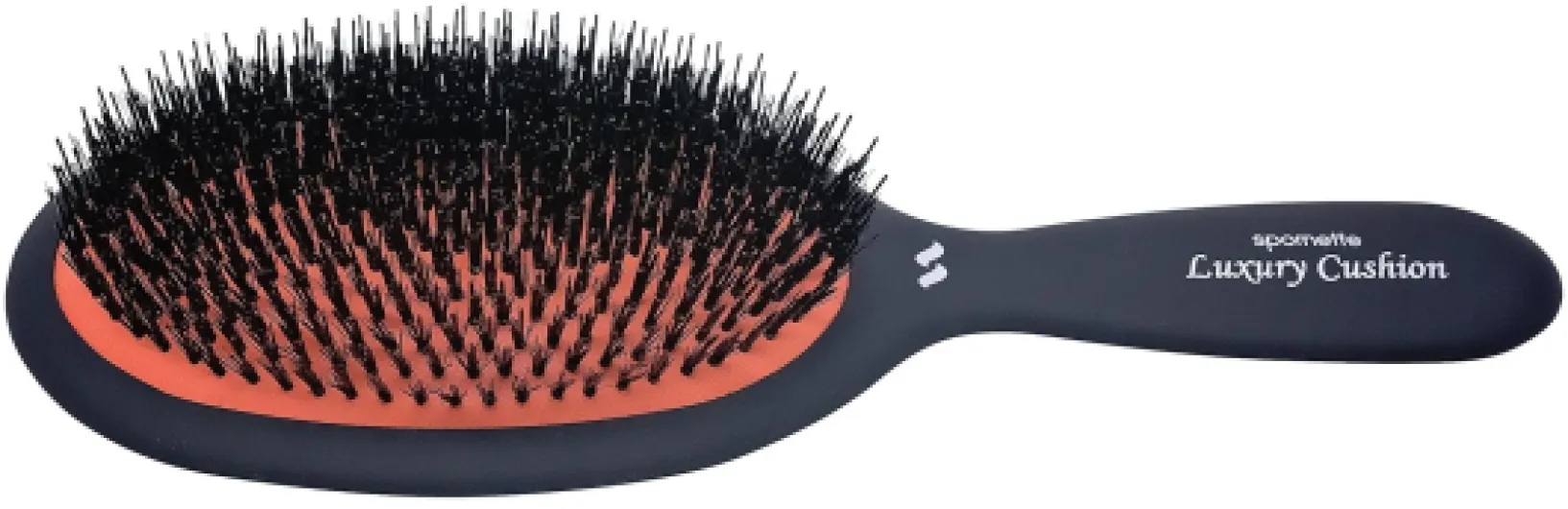 Boar Bristle Hair Brush for Women & Men - Large Luxury Cushion Oval Vented Hair Brush for Styling & Smoothing - Nylon & Boar Bristles Help to Reduce Breakage - For All Hair Types