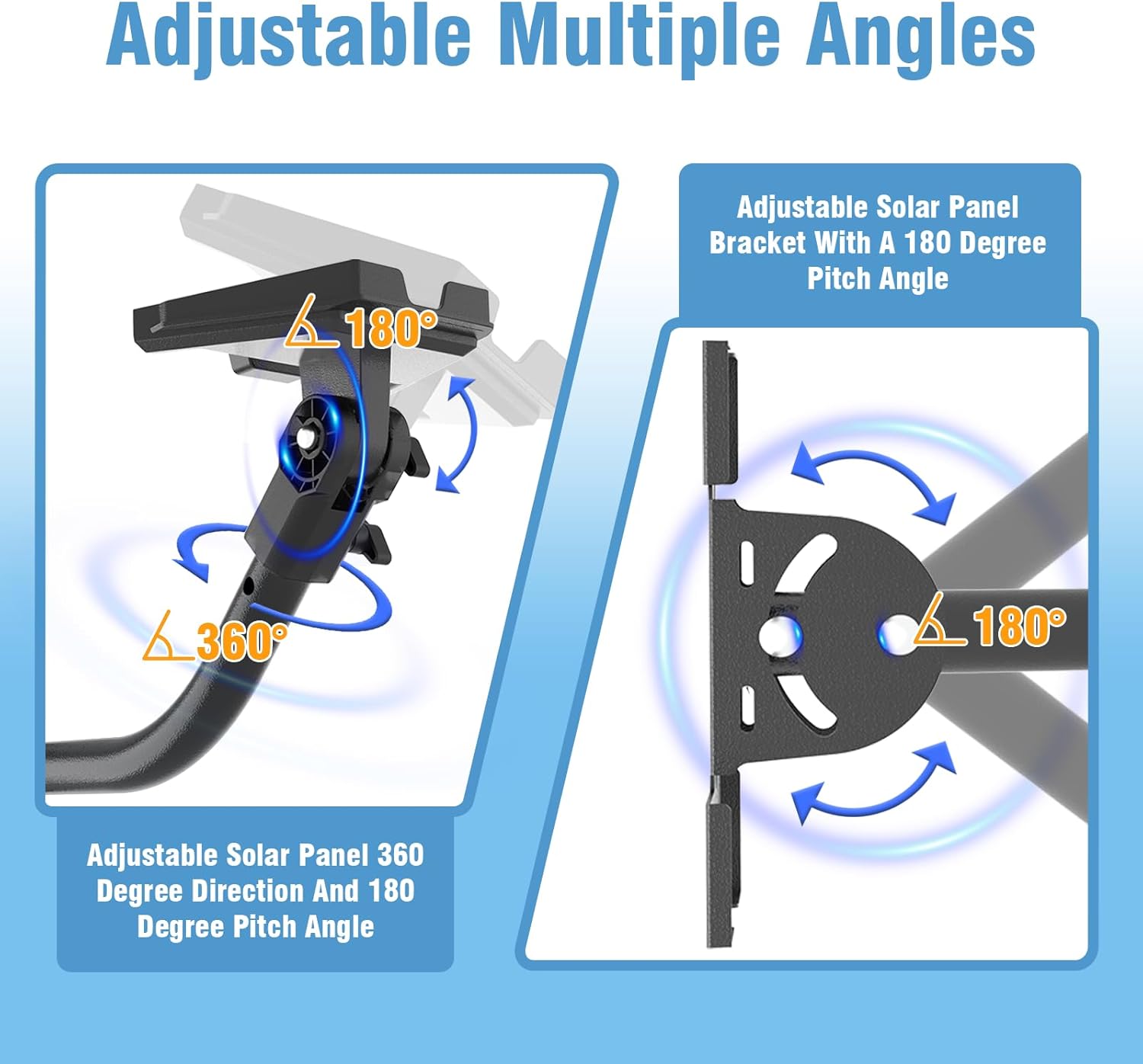 Anautin Gen 3 Starlink Mount — Adjustable 180-Degree Installation Kit with Waterproof Design Suitable for Wooden Roofs&Walls, ensuring Starlink Gen 3/4/4X Optimal Satellite Internet Signal Alignment