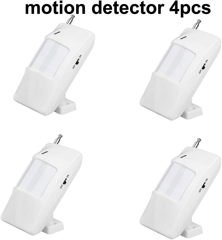 Security Alarm System 99+7 Zone Auto Dial 3/4G GSM SMS Home Burglar Security Wireless GSM Alarm System Detector Sensor Kit Remote Control