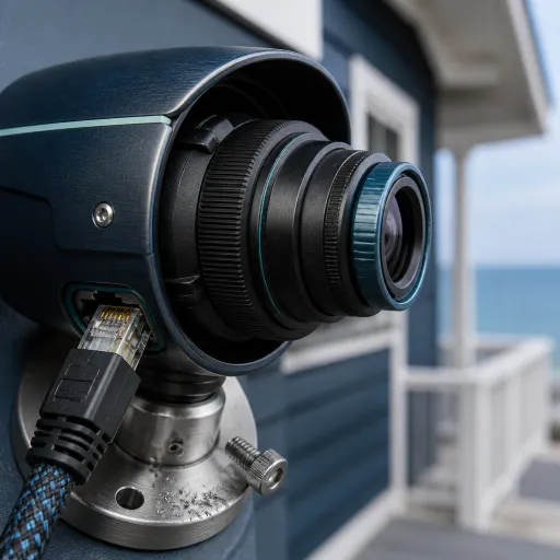 When a 1200 mm CCTV camera becomes a statement piece of smart home elegance