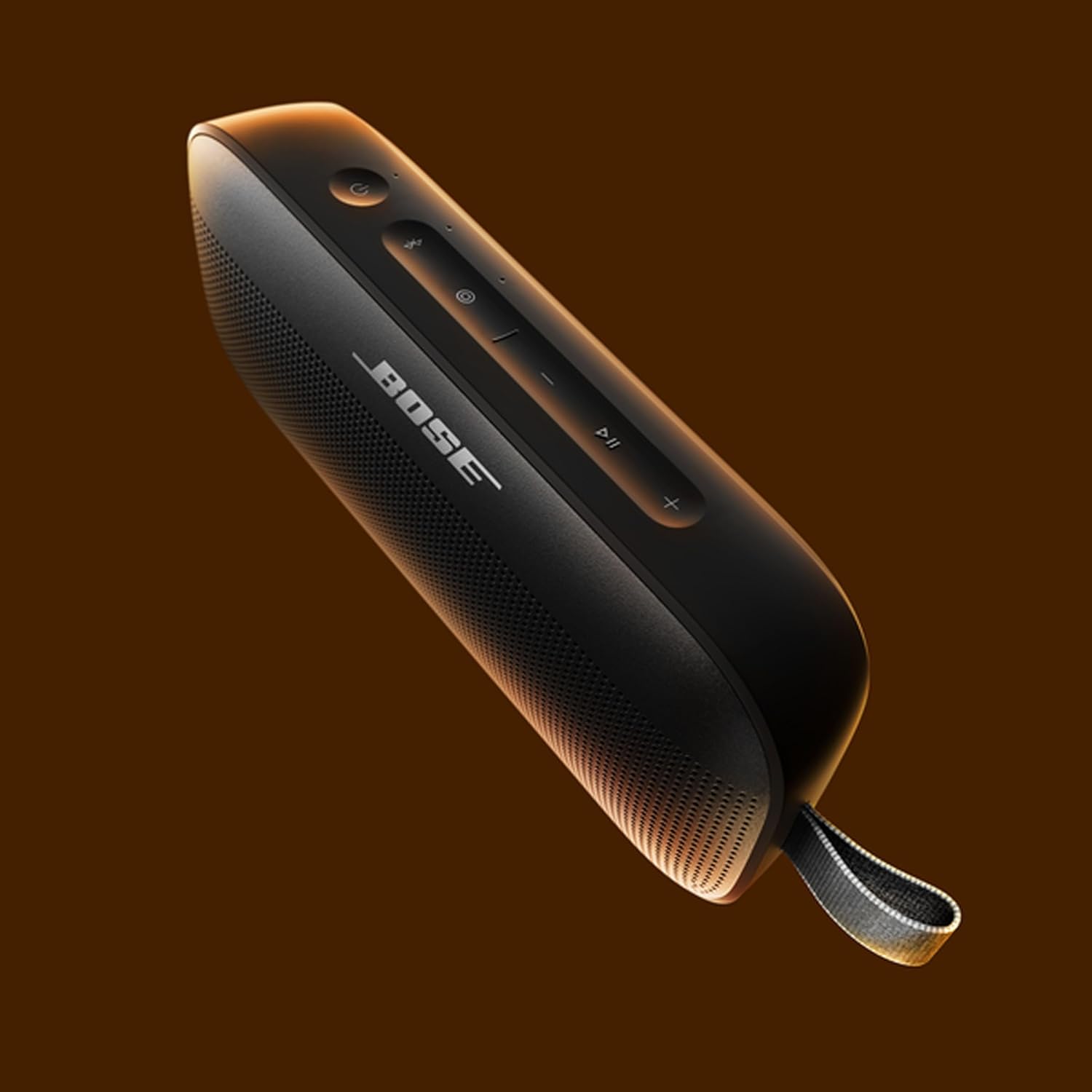 Bose SoundLink Flex (2e génération) Enceinte Bluetooth, Enceinte d’extérieur ultra-portable avec son haute fidélité, 12 heures d’autonomie, Enceinte résistante étanche à l’eau et à la poussière, Noir Noir Avec microphone