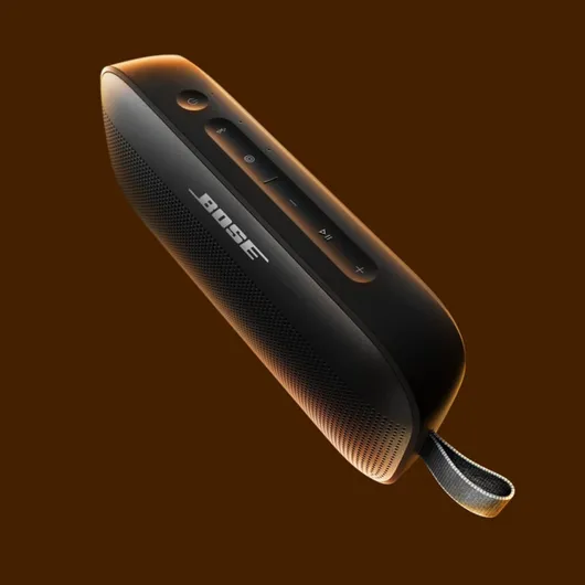Bose SoundLink Flex (2e génération) Enceinte Bluetooth, Enceinte d’extérieur ultra-portable avec son haute fidélité, 12 heures d’autonomie, Enceinte résistante étanche à l’eau et à la poussière, Noir Noir Avec microphone