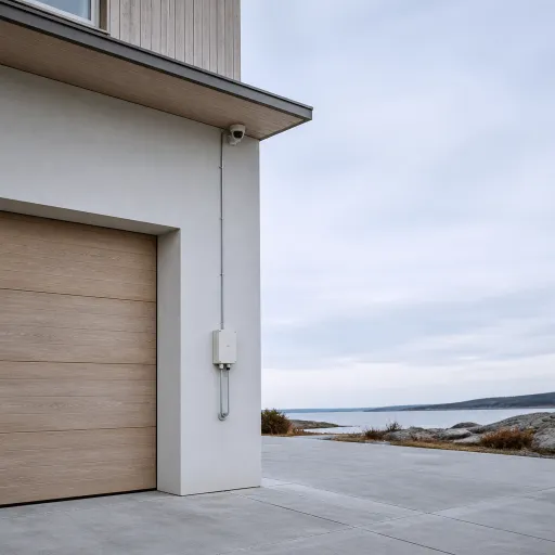 Refined smart home security with PoE over coaxial elegance
