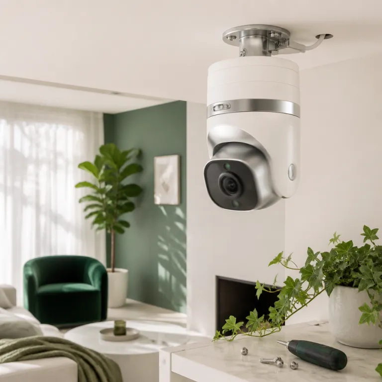 Wifi PTZ camera elegance for the luxury smart home