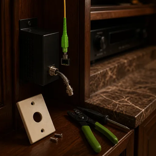 How coax to fiber converters elevate smart home elegance in luxury estates