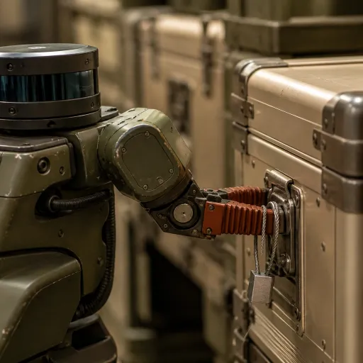How elite robotics and AI secure high value manufacturing facilities and weapon systems